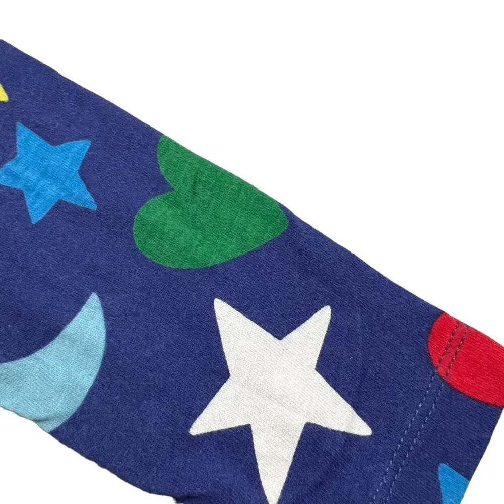Mini Boden 7-8Y Moon Heart Star Print Dress